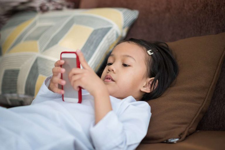 tempo de tela para crianças
